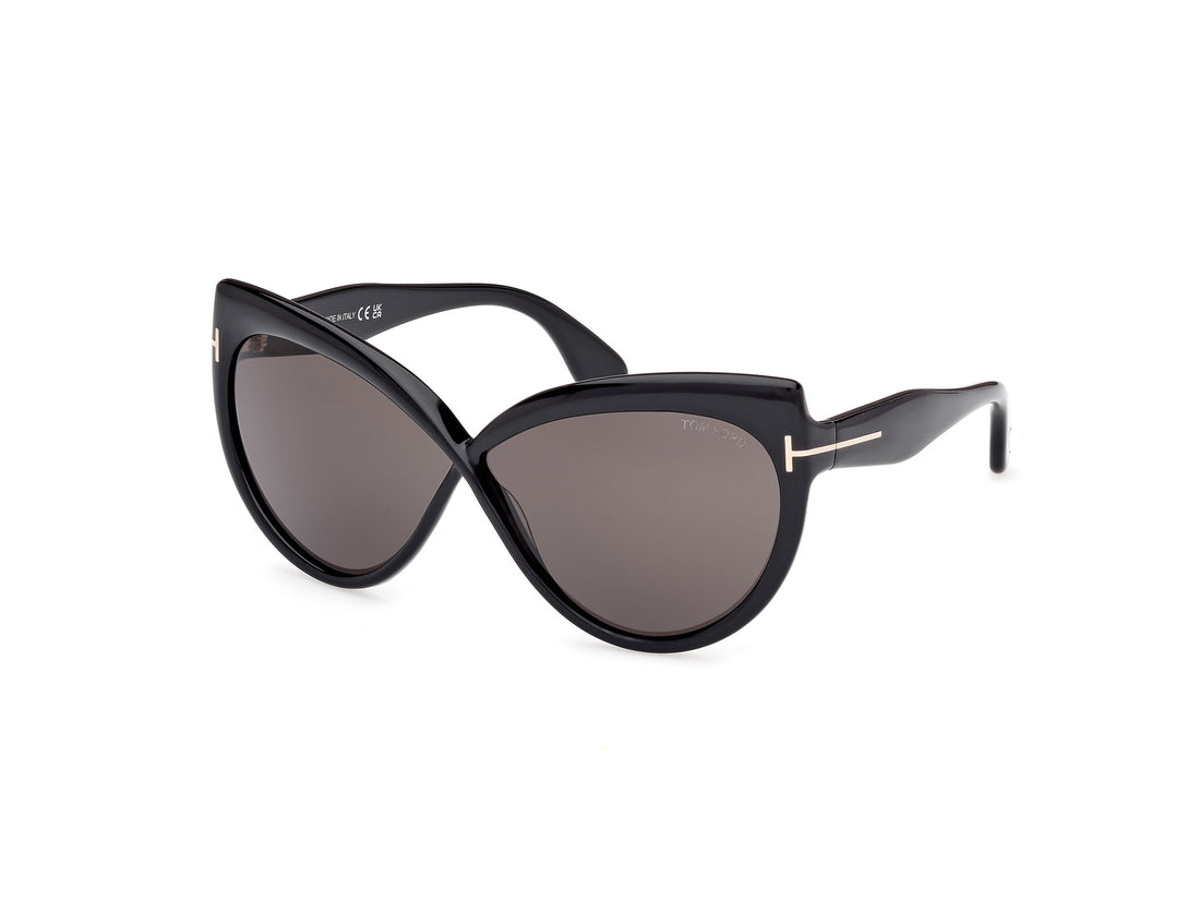 Sunčane naočale tom ford ft1196 beatrice 01a negro butterfly femenino veličina 65mm - Glavni prikaz
