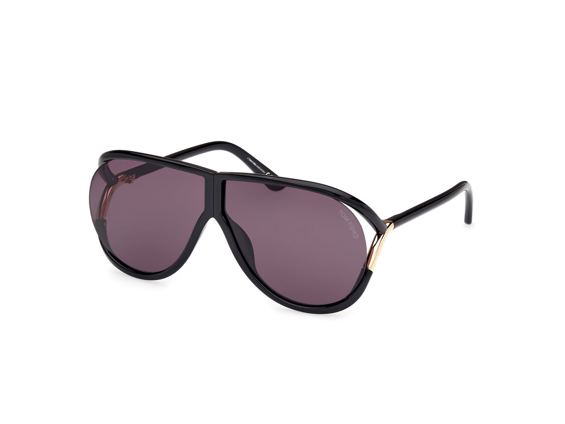 Sunčane naočale tom ford ft1197 axel 01a negro pilot unisex veličina 65mm - Glavni prikaz