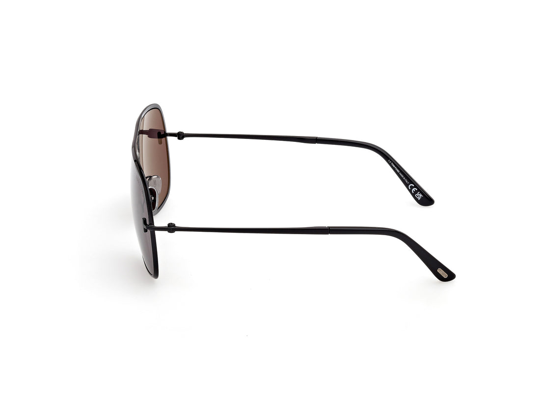 Okulary przeciwsłoneczne tom ford ft1204 stavros 01a negro navigator masculino rozmiar 63mm - Widok szczegółowy