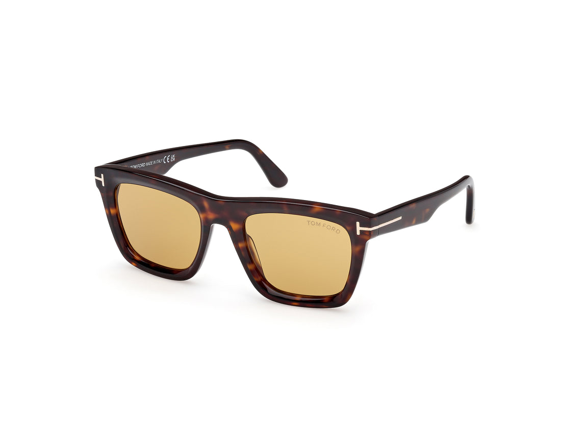 Sunčane naočale tom ford ft1207 lelio 52e havana square masculino veličina 52mm - Glavni prikaz