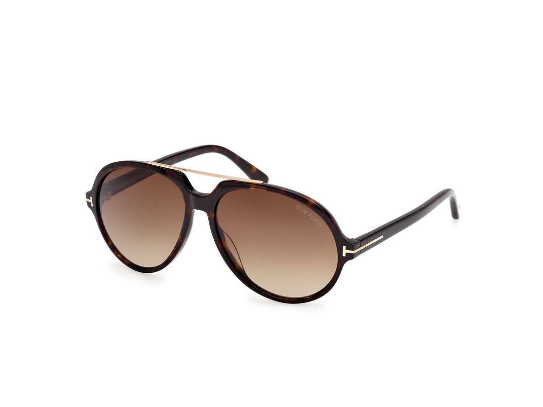 Sonnenbrillen tom ford ft1210 aalto 52f havana pilot masculino größe 59mm - Hauptansicht
