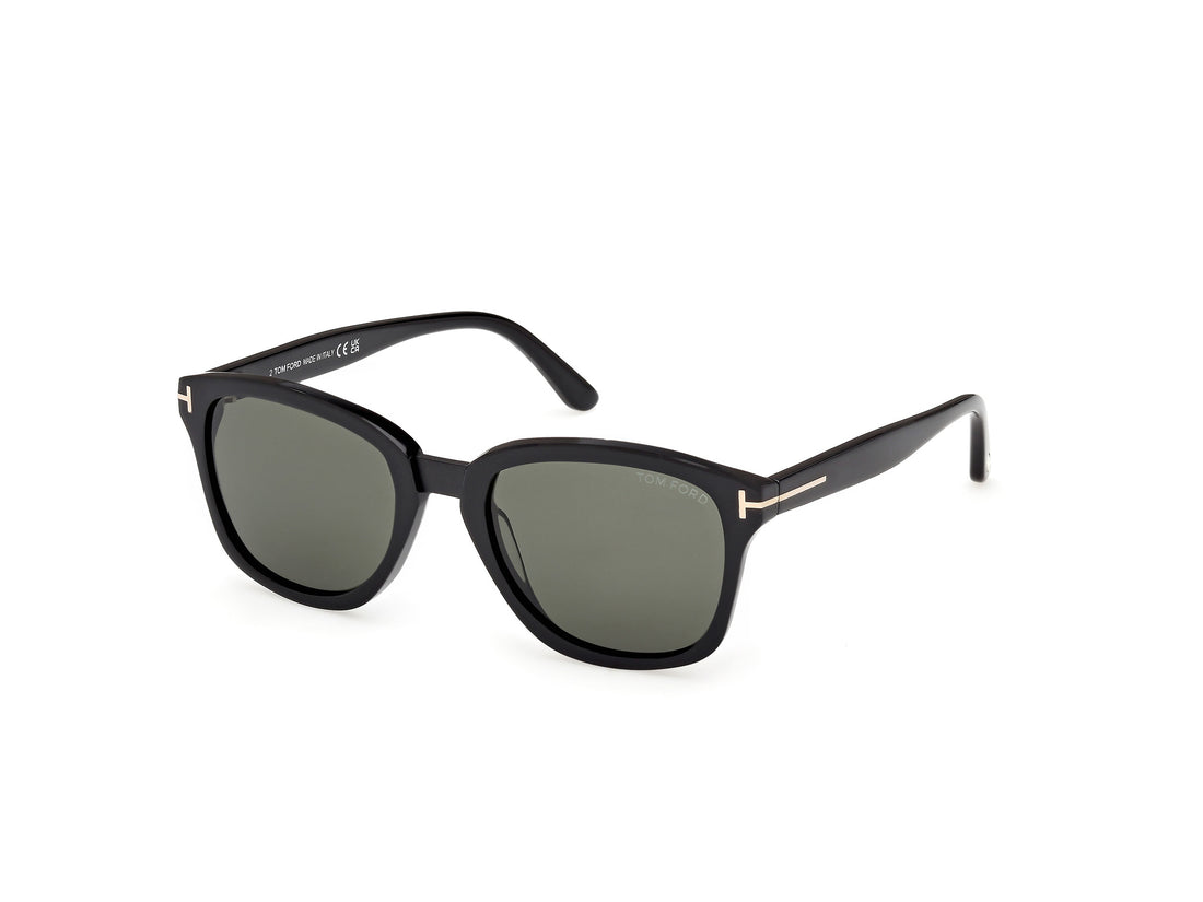 Sunčane naočale tom ford ft1213 graydon 01n negro square masculino veličina 53mm - Glavni prikaz