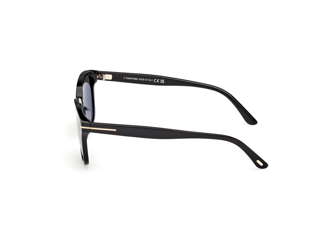Sunčane naočale tom ford ft1213 graydon 01n negro square masculino veličina 53mm - Detaljni prikaz