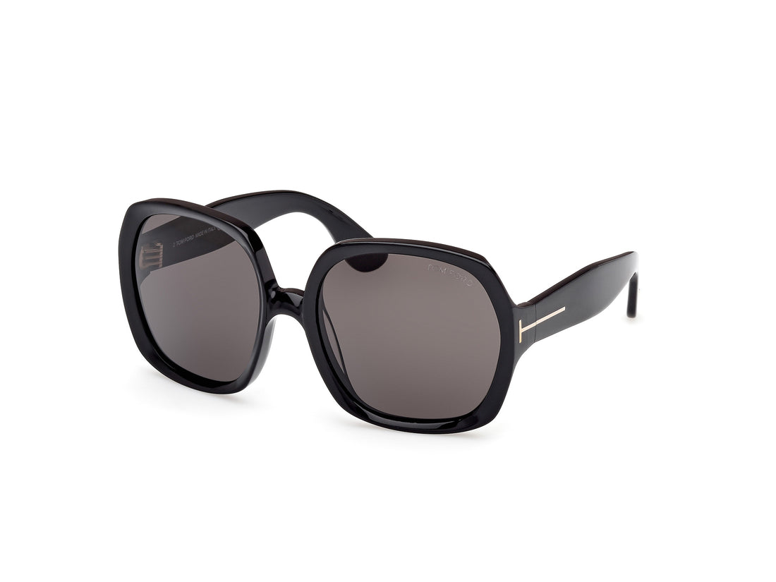Okulary przeciwsłoneczne tom ford ft1221 saffron 01a negro square femenino rozmiar 60mm - Widok główny