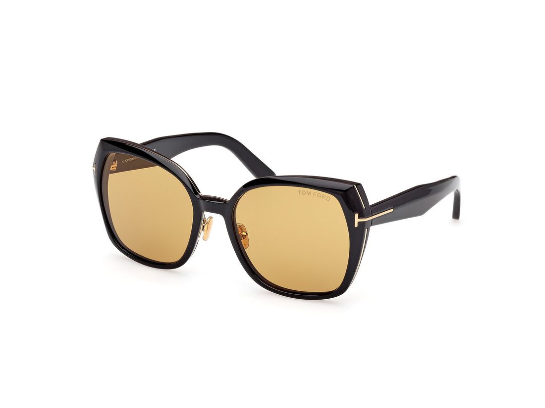 Gafas de sol tom ford ft1223 plum 01e negro butterfly femenino talla 58mm - Vista principal
