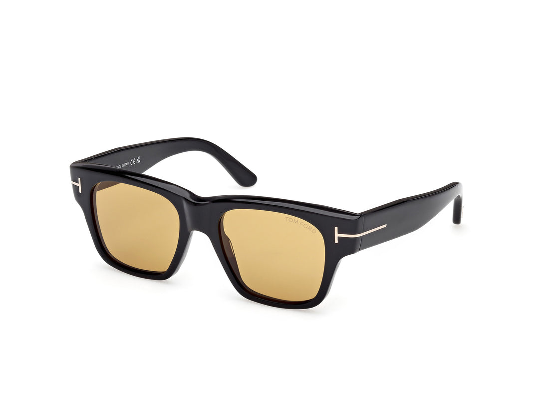 Sonnenbrillen tom ford ft1280 01e negro square masculino größe 53mm - Hauptansicht