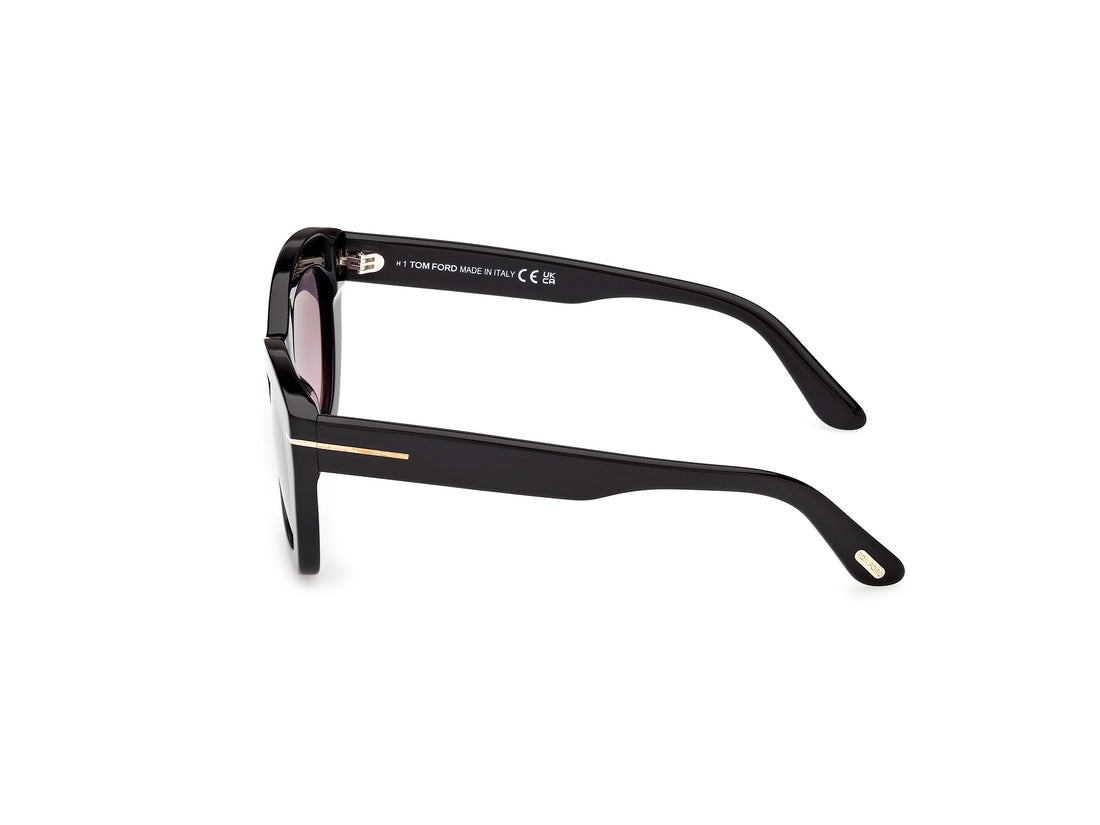 Gafas de sol tom ford ft1285 linda-02 01b negro butterfly femenino talla 53mm - Vista de detalle