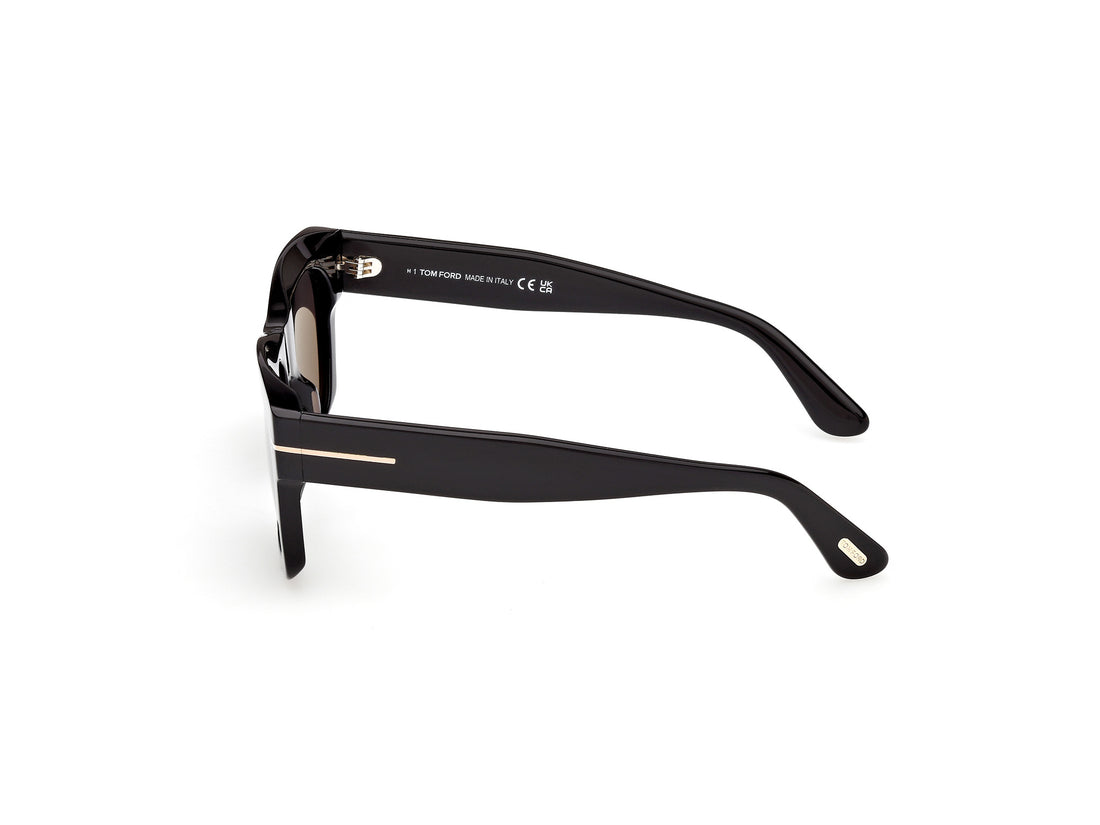 Occhiali da sole tom ford ft1314 emma-02 01a negro square femenino taglia 51mm - Vista dettagliata