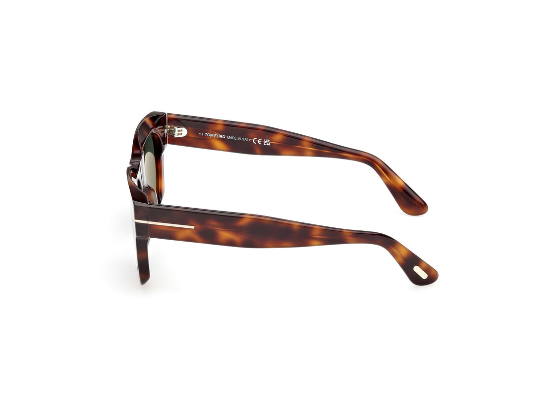Gafas de sol tom ford ft1314 emma-02 53n havana square femenino talla 51mm - Vista de detalle