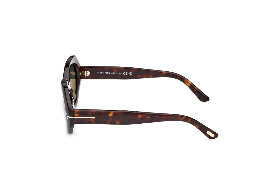 Sonnenbrillen tom ford ft1317 april-02 52n havana geometric femenino größe 51mm - Detailansicht