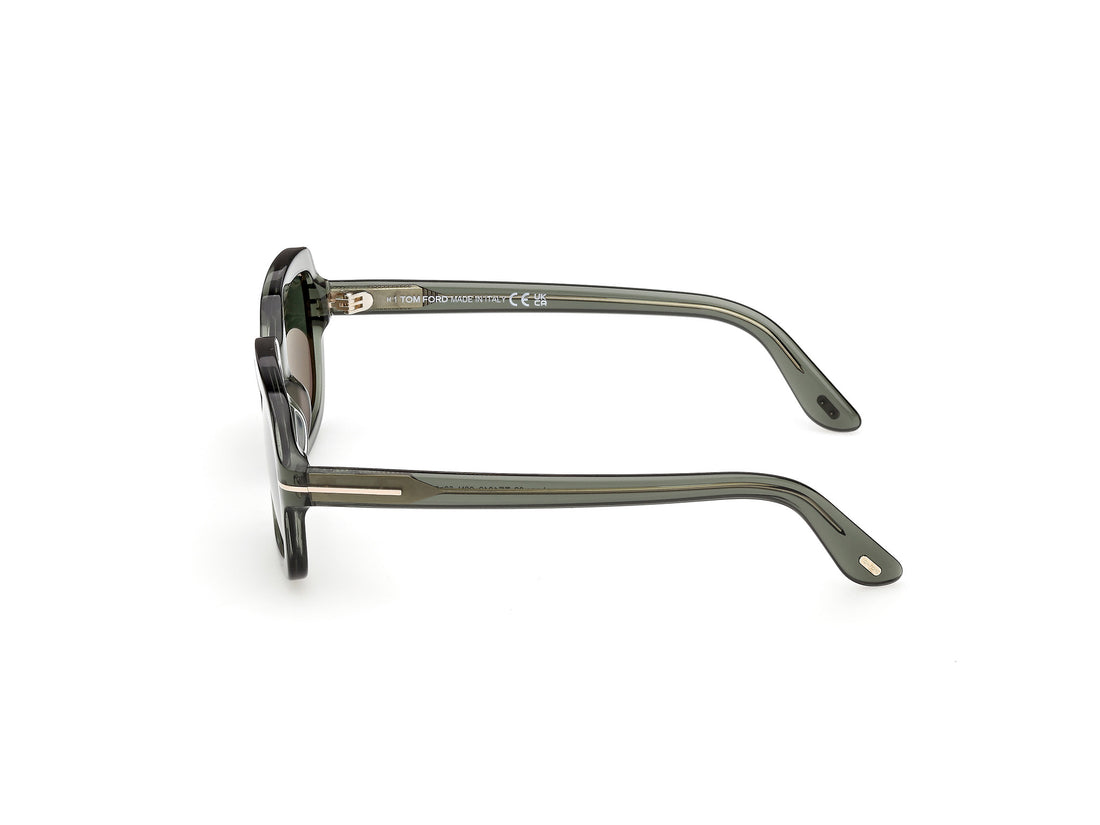 Sonnenbrillen tom ford ft1342 lana-02 96n verde rectangular femenino größe 53mm - Detailansicht