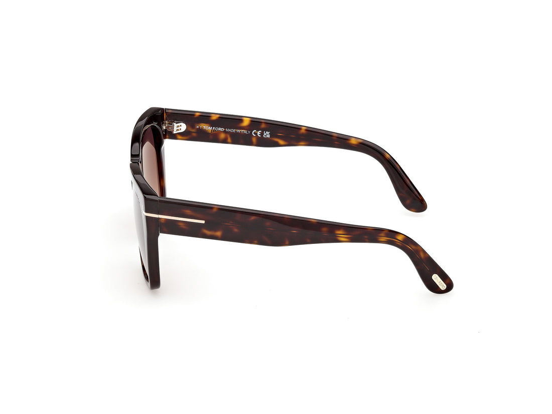 Sonnenbrillen tom ford ft1343 flynn-02 52t havana butterfly femenino größe 55mm - Detailansicht