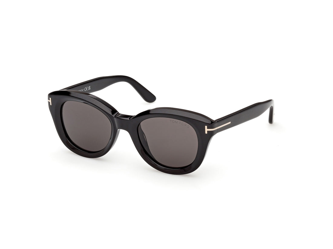 Sonnenbrillen tom ford ft1344 nika-02 01a negro round femenino größe 49mm - Hauptansicht