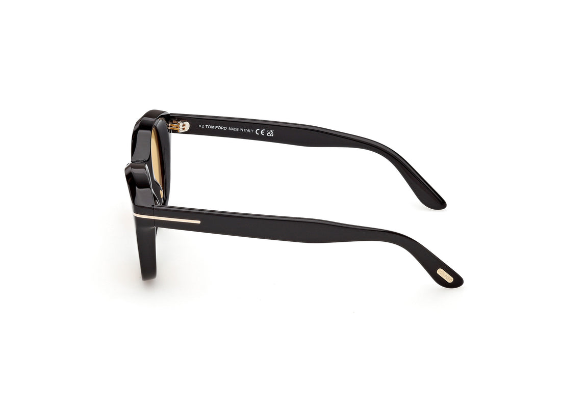 Sonnenbrillen tom ford ft1344 nika-02 01e negro round femenino größe 49mm - Detailansicht