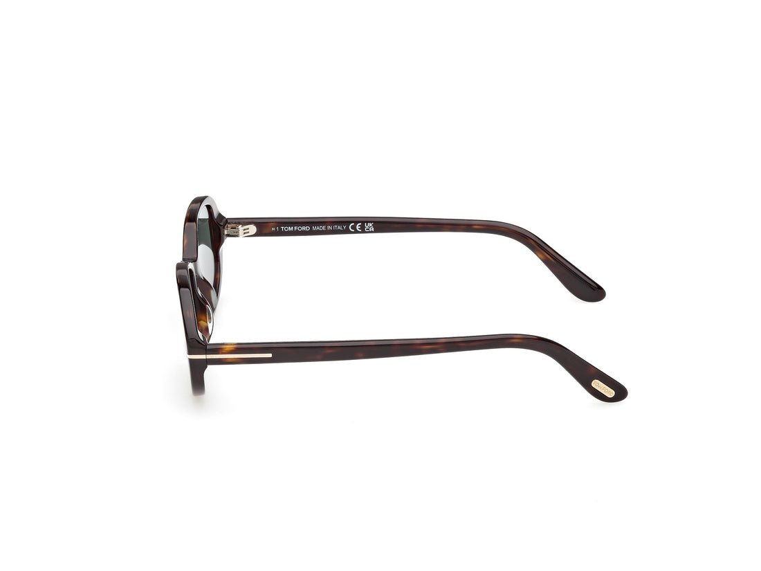 Occhiali da sole tom ford ft1364 iggy 52n havana oval femenino taglia 49mm - Vista dettagliata