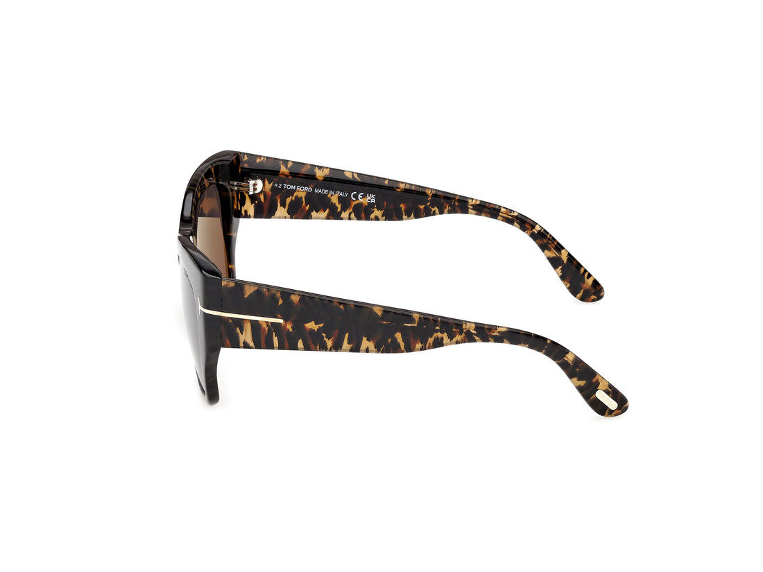 Sonnenbrillen tom ford ft1417 margot-02 55a havana butterfly femenino größe 54mm - Detailansicht
