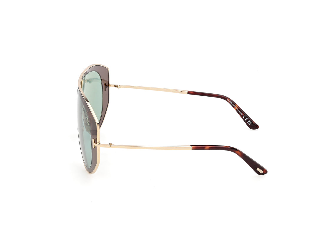 Sonnenbrillen tom ford ft1430 cade-02 20n gris pilot unisex größe 61mm - Detailansicht