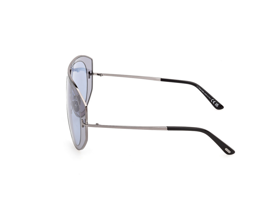 Sonnenbrillen tom ford ft1430 cade-02 20v gris pilot unisex größe 61mm - Detailansicht