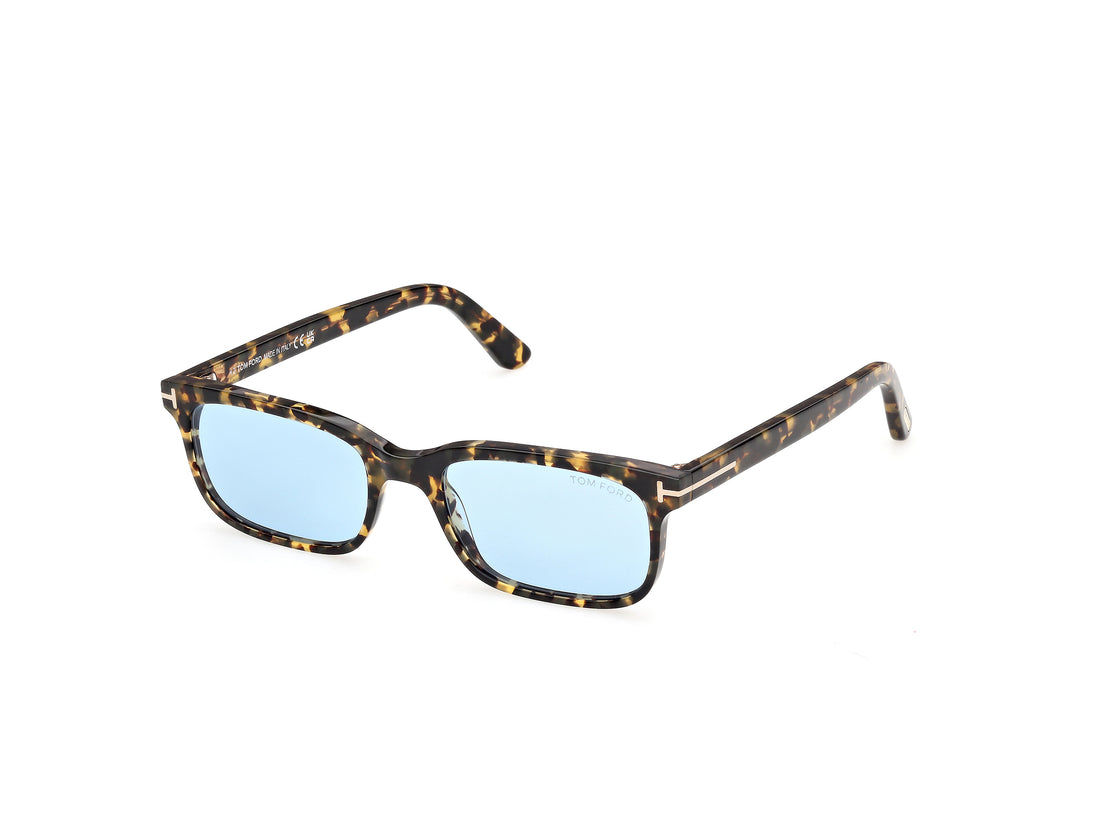 Sonnenbrillen tom ford ft1480 scout-02 56v havana rectangular unisex größe 52mm - Hauptansicht