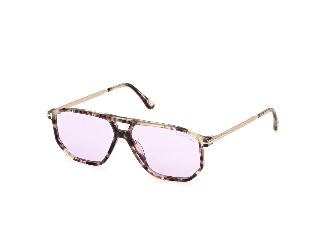 Sonnenbrillen tom ford ft1481 billie-02 55y havana navigator unisex größe 57mm - Hauptansicht
