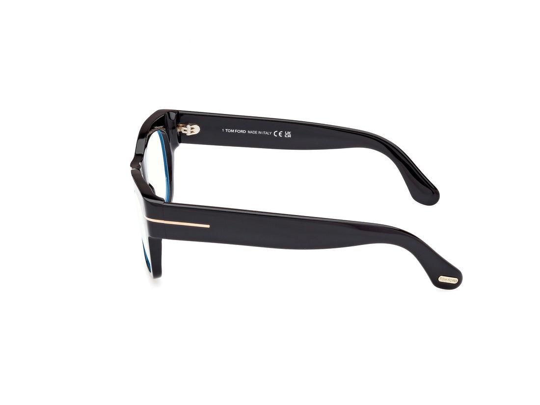 Gafas graduadas tom ford ft5040-b 001 negro rectangular masculino talla 52mm - Vista de detalle