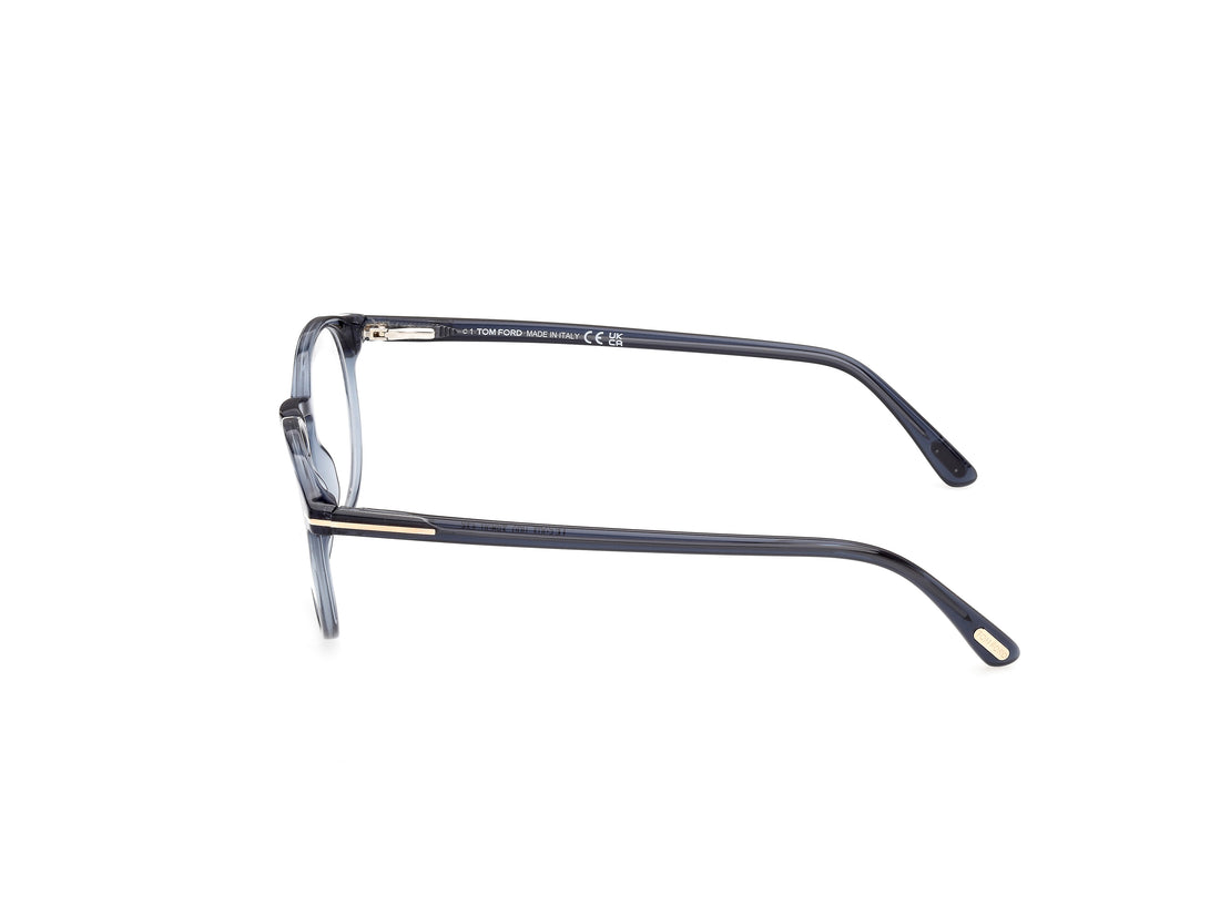 Gafas graduadas tom ford ft5294 092 azul round masculino talla 50mm - Vista de detalle