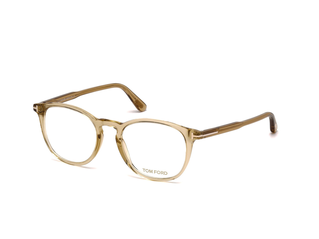 Brillen tom ford ft5401 045 marron round unisex größe 49mm - Hauptansicht