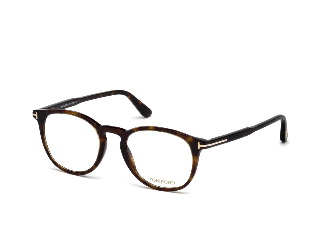 Gafas graduadas tom ford ft5401 052 havana round unisex talla 51mm - Vista principal