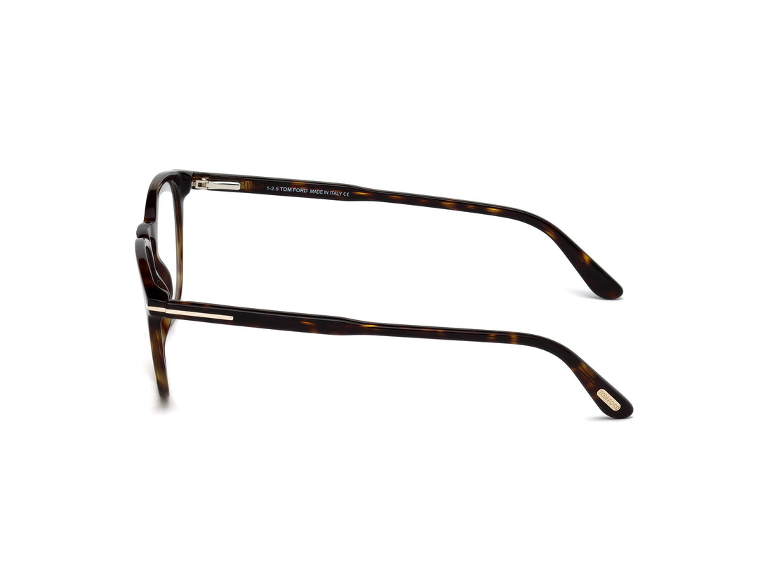 Gafas graduadas tom ford ft5401 052 havana round unisex talla 51mm - Vista de detalle