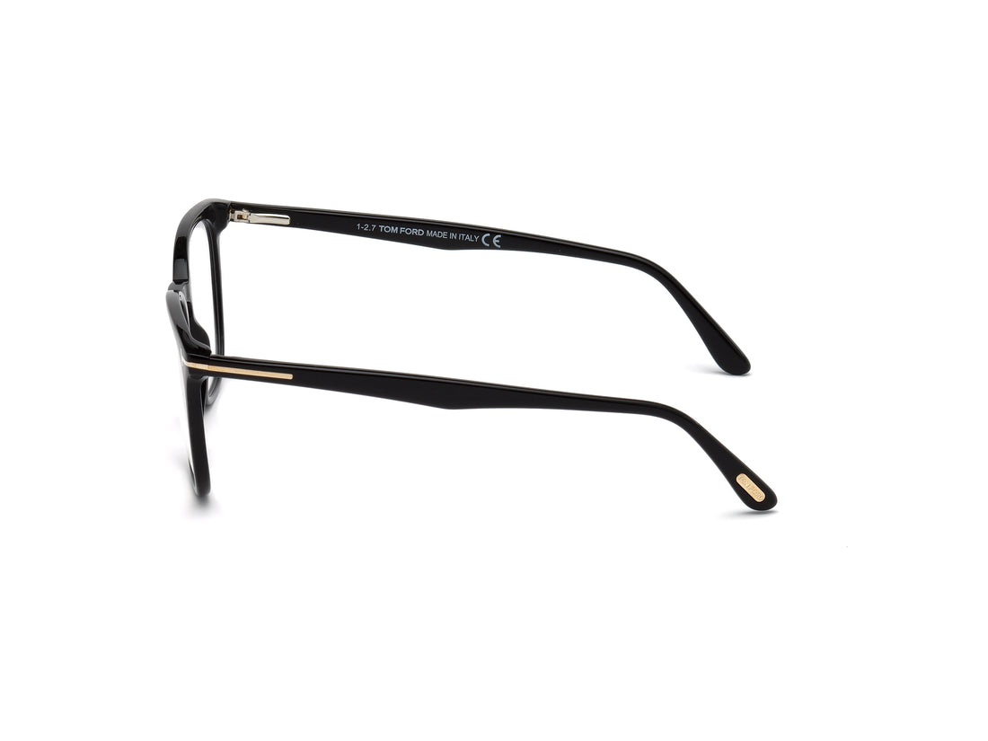 Brillen tom ford ft5506 001 negro geometric unisex größe 52mm - Detailansicht