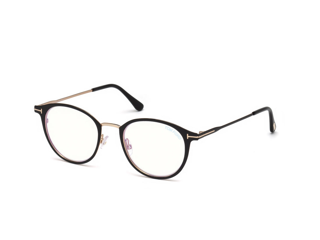 Brillen tom ford ft5528-b 002 negro oval unisex größe 49mm - Hauptansicht