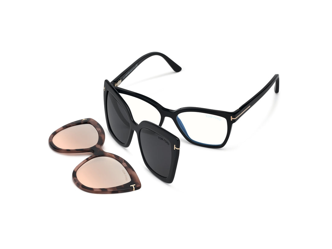 Gafas graduadas tom ford ft5641-b 001 negro cat eye femenino talla 53mm - Vista principal