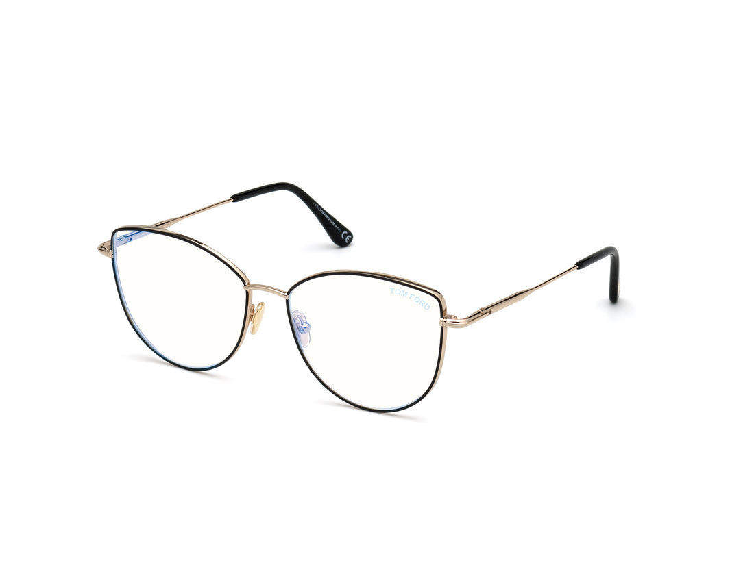 Gafas graduadas tom ford ft5667-b 005 negro cat eye femenino talla 55mm - Vista principal