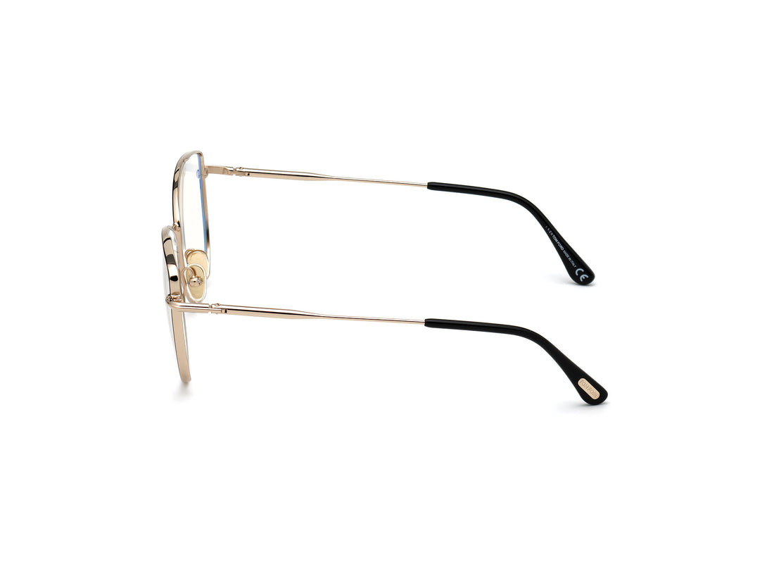 Gafas graduadas tom ford ft5667-b 005 negro cat eye femenino talla 55mm - Vista de detalle