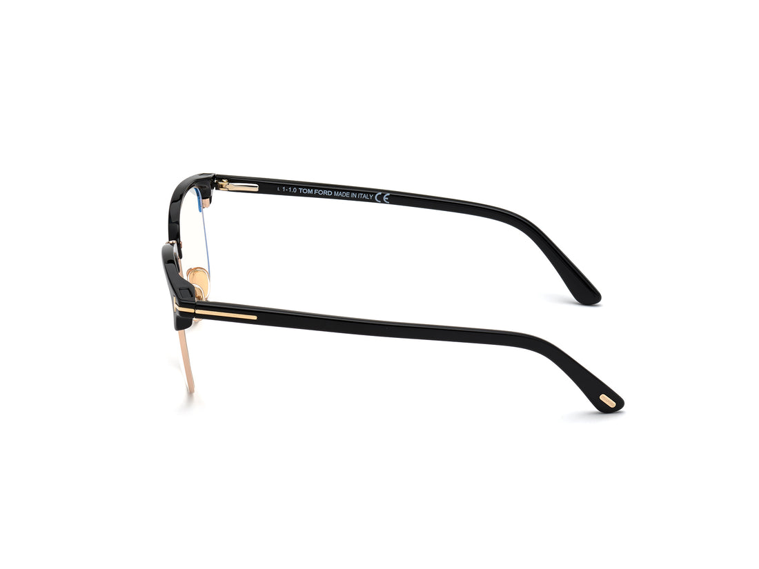 Occhiali da vista tom ford ft5683-b 001 negro browline masculino taglia 54mm - Vista dettagliata