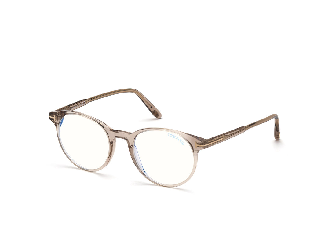 Gafas graduadas tom ford ft5695-b 045 marron round masculino talla 47mm - Vista principal