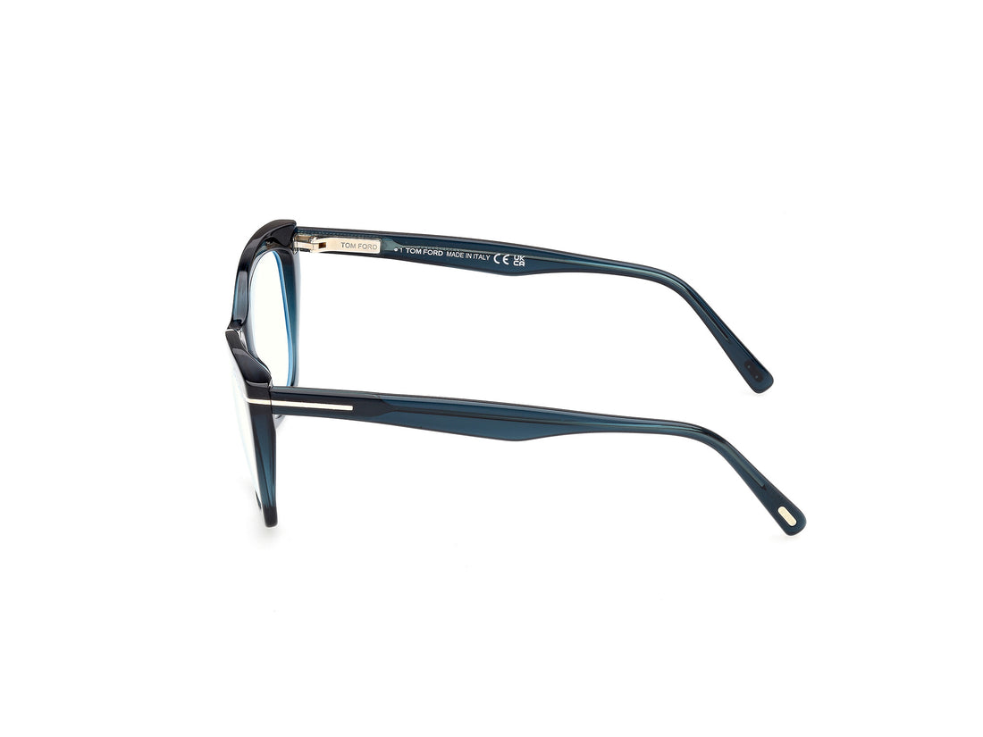 Brillen tom ford ft5709-b 087 azul cat eye femenino größe 54mm - Detailansicht