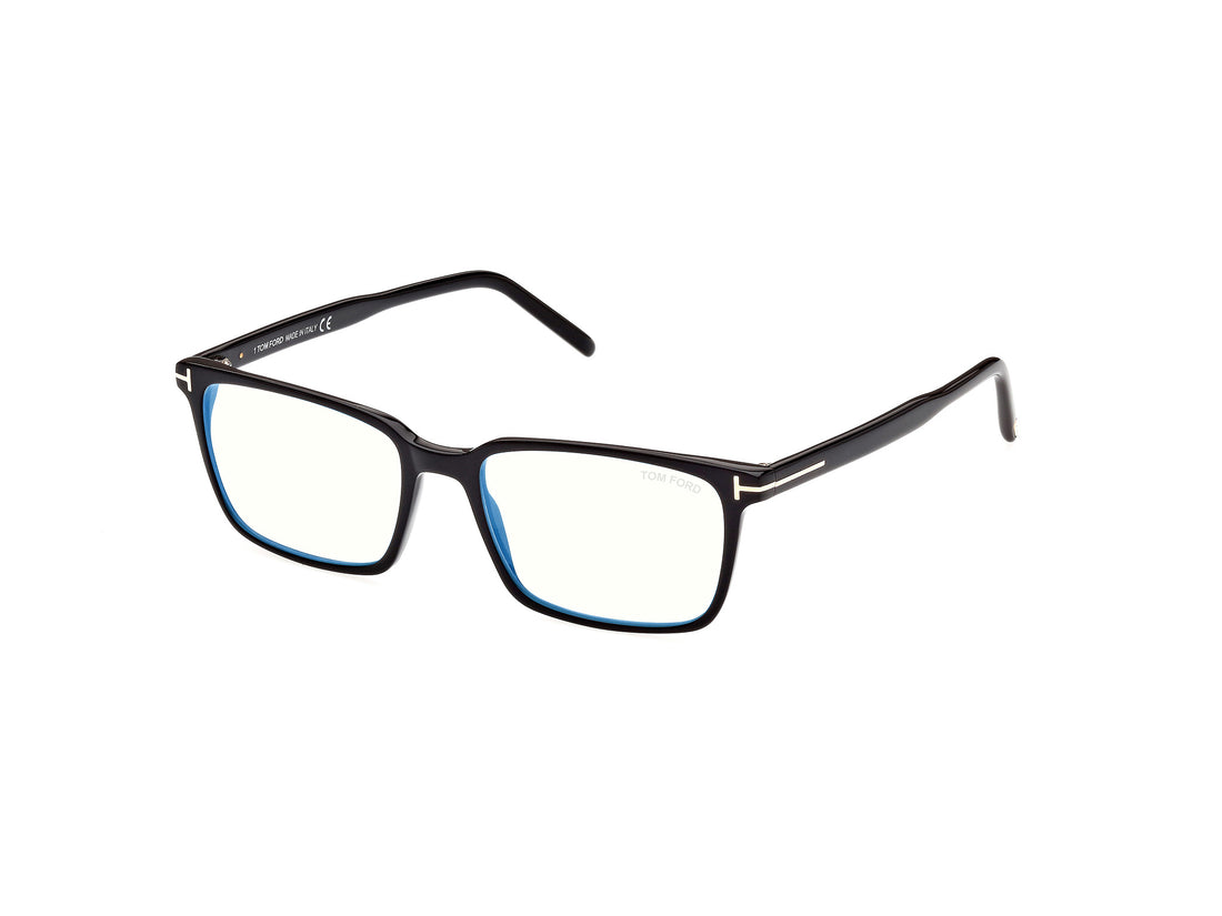 Óculos graduados tom ford ft5802-b 001 negro rectangular masculino tamanho 55mm - Vista principal