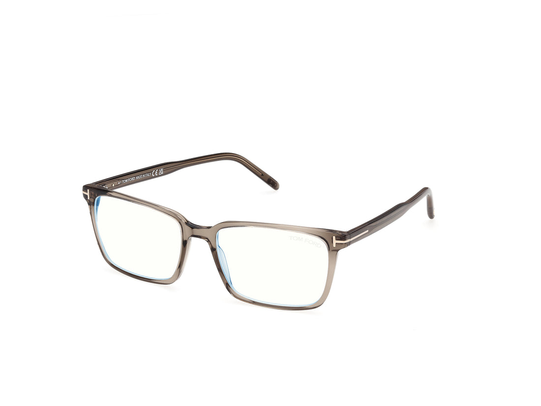 Brillen tom ford ft5802-b 048 marron rectangular masculino größe 55mm - Hauptansicht