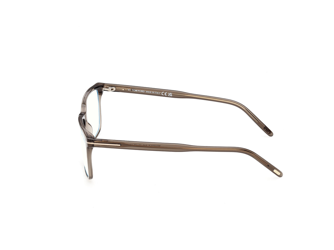 Brillen tom ford ft5802-b 048 marron rectangular masculino größe 55mm - Detailansicht
