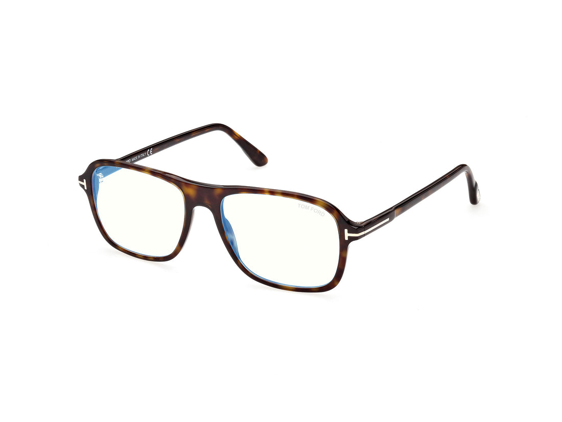 Brillen tom ford ft5806-b 052 havana square masculino größe 55mm - Hauptansicht