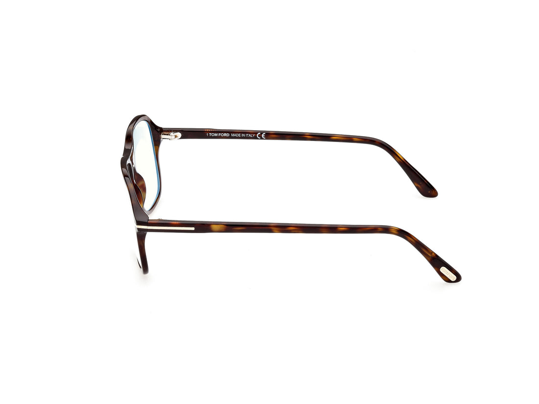Brillen tom ford ft5806-b 052 havana square masculino größe 55mm - Detailansicht