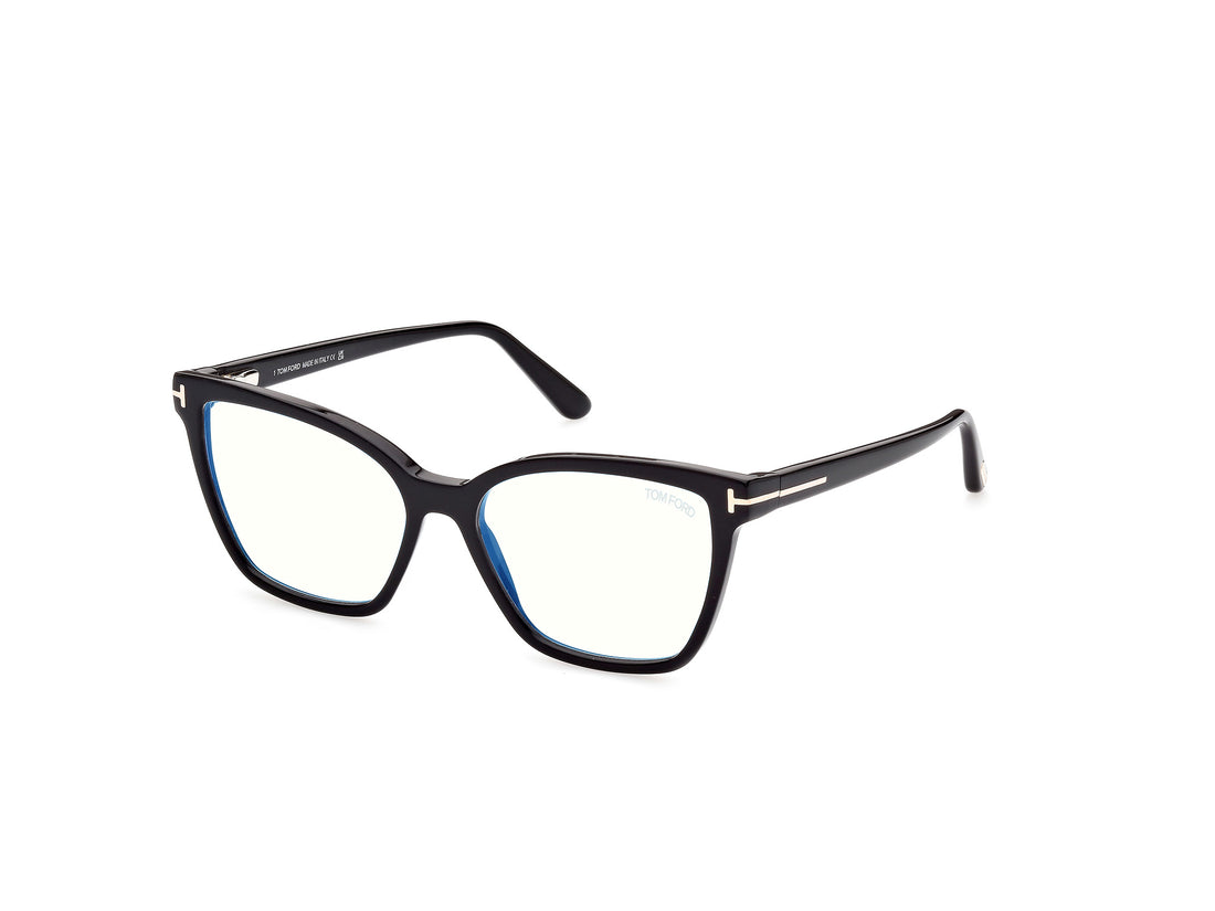 Gafas graduadas tom ford ft5812-b 001 negro butterfly femenino talla 53mm - Vista principal