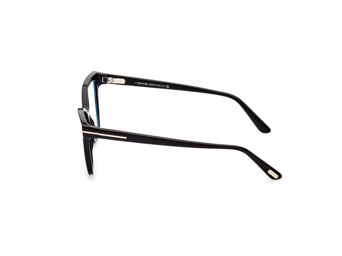 Gafas graduadas tom ford ft5812-b 001 negro butterfly femenino talla 53mm - Vista de detalle