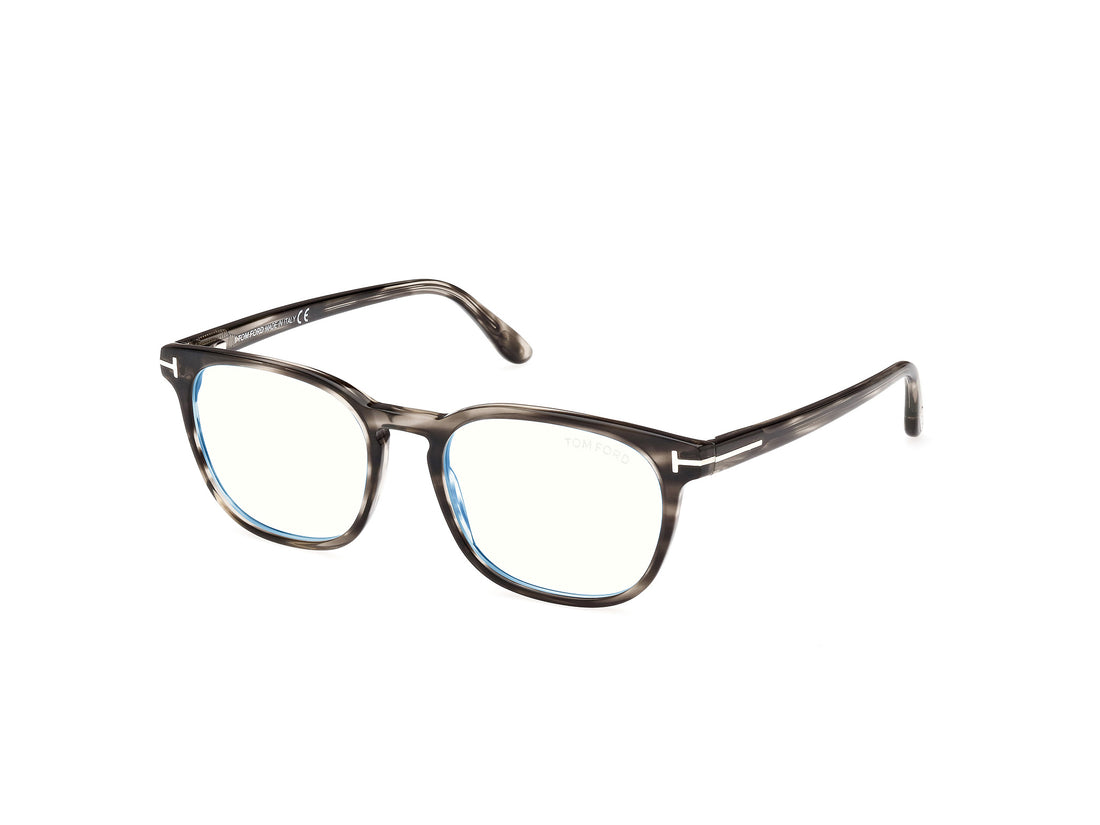 Brillen tom ford ft5868-b 020 gris square masculino größe 53mm - Hauptansicht