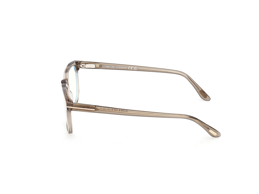 Gafas graduadas tom ford ft5868-b 045 marron square masculino talla 51mm - Vista de detalle