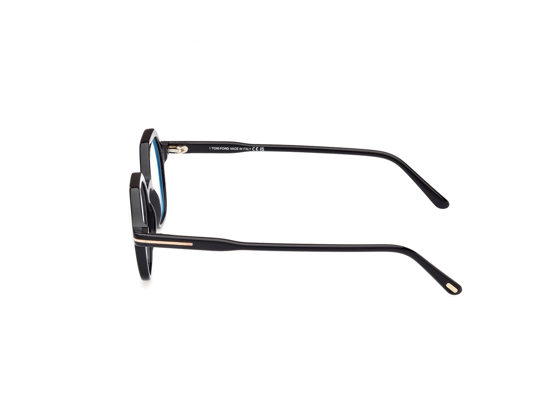 Gafas graduadas tom ford ft5900-b 001 negro geometric masculino talla 46mm - Vista de detalle