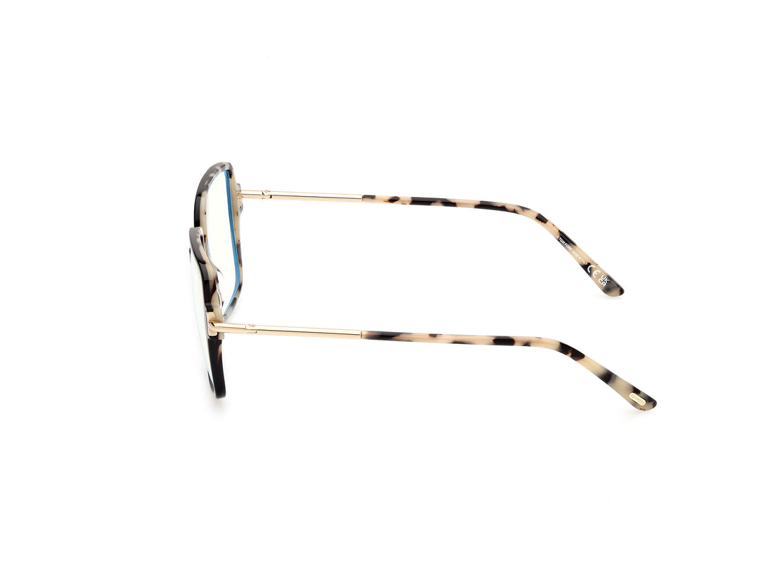 Gafas graduadas tom ford ft5915-b 005 negro square femenino talla 53mm - Vista de detalle