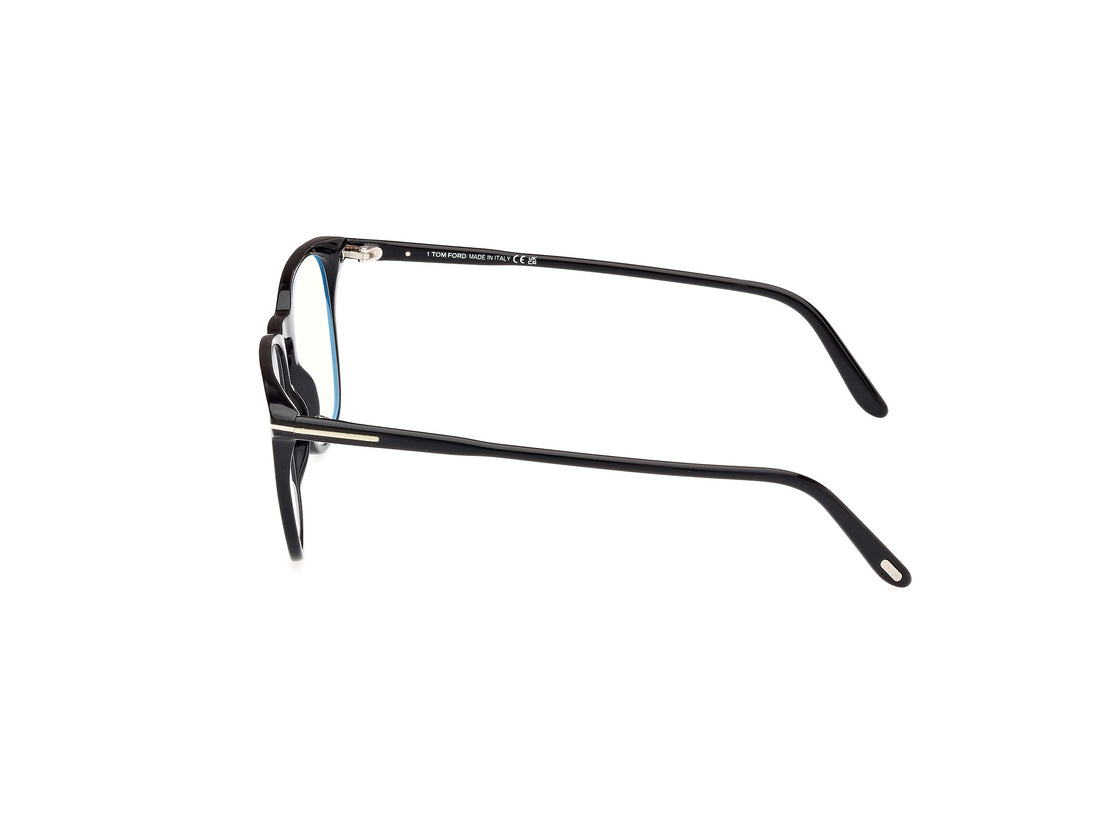 Prescription glasses tom ford ft5937-b 001 negro square masculino size 52mm - Detailed view