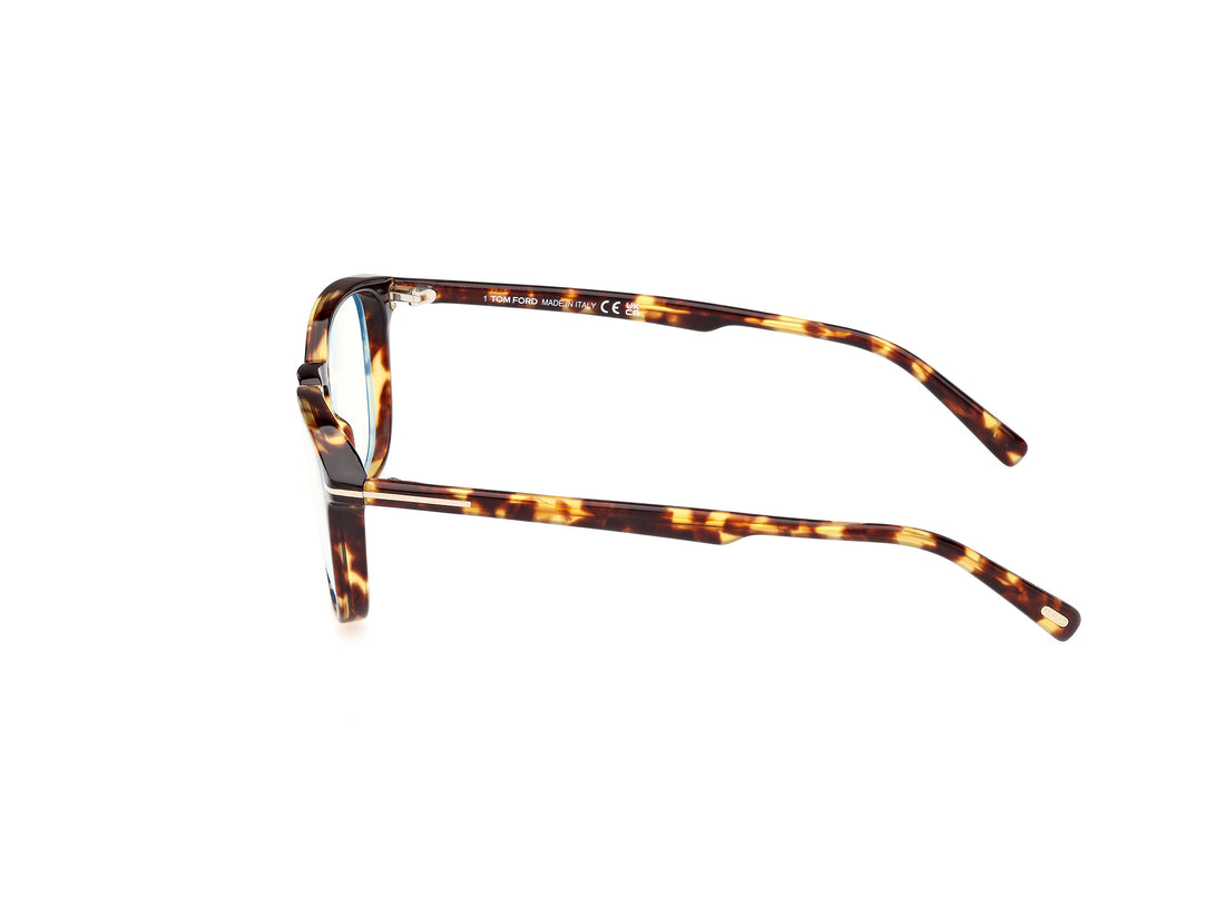 Gafas graduadas tom ford ft5960-b 053 havana square masculino talla 52mm - Vista de detalle